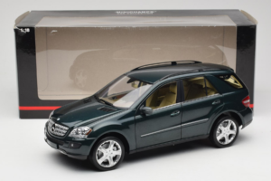 Mercedes ML W164 Green Metallic Minichamps 1:18 150034502 Metalas - nuotrauka 8 iš 8