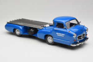Mercedes Renntransporter Blaues Wunder iScale 1:18 118000000006-P1 Metalas - nuotrauka 4 iš 6