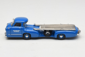 Mercedes Renntransporter Blue Wonder CMC 1:43 M-036K Metalas - nuotrauka 4 iš 8
