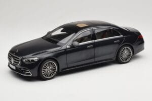 Mercedes S-Class W223 AMG Line Anthracite Blue Norev 1:18 183800 Metalas