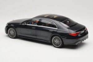 Mercedes S-Class W223 AMG Line Anthracite Blue Norev 1:18 183800 Metalas - nuotrauka 7 iš 8