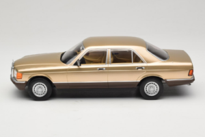 Mercedes S-Class W126 Metallic Beige MCG 1:18 MCG18548 Metalas - nuotrauka 3 iš 6