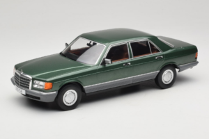 Mercedes S-Class W126 Metallic Green MCG 1:18 MCG18549 Metalas