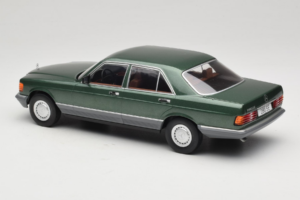 Mercedes S-Class W126 Metallic Green MCG 1:18 MCG18549 Metalas - nuotrauka 5 iš 6