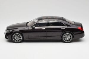 Mercedes S-Class W222 AMG Line Ruby Juodas Metallic Norev 1:18 183483 Metalas - nuotrauka 4 iš 8