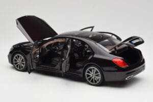 Mercedes S-Class W222 AMG Line Ruby Juodas Metallic Norev 1:18 183483 Metalas - nuotrauka 5 iš 8