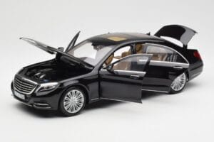 Mercedes S-Class W222 Juodas Metallic Norev 1:18 183480 Metalas - nuotrauka 2 iš 8
