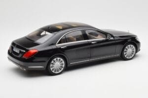 Mercedes S-Class W222 Juodas Metallic Norev 1:18 183480 Metalas - nuotrauka 3 iš 8