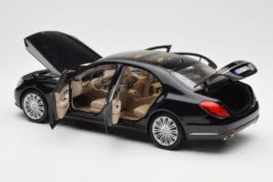 Mercedes S-Class W222 Juodas Metallic Norev 1:18 183480 Metalas - nuotrauka 5 iš 8