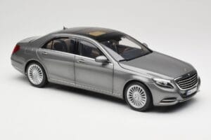Mercedes S-Class W222 Grey Metallic Norev 1:18 183481 Metalas - nuotrauka 6 iš 8