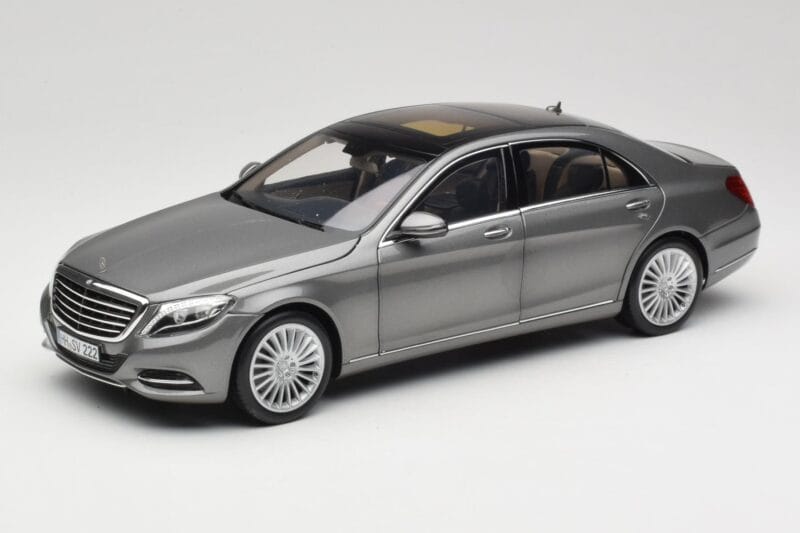 Mercedes S-Class W222 Grey Metallic Norev 1:18 183481 Metalas