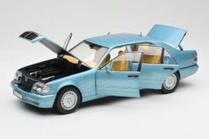 Mercedes S500 W140 Turkio Metallic Norev 1:18 183561 Metalas - nuotrauka 2 iš 8