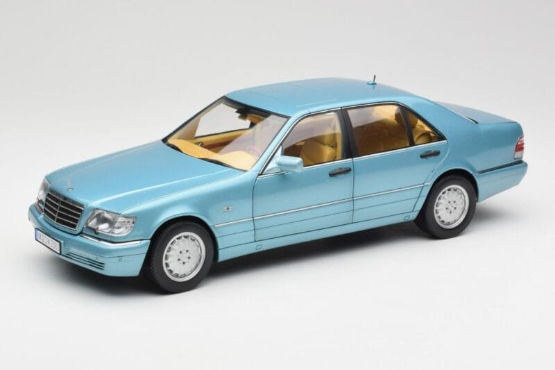 Mercedes S500 W140 Turkio Metallic Norev 1:18 183561 Metalas