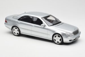 Mercedes AMG S55 W220 Sidabrinis Otto 1:18 OT292 Derva - nuotrauka 4 iš 6