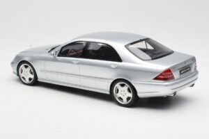 Mercedes AMG S55 W220 Sidabrinis Otto 1:18 OT292 Derva - nuotrauka 5 iš 6