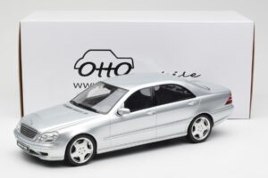 Mercedes AMG S55 W220 Sidabrinis Otto 1:18 OT292 Derva - nuotrauka 6 iš 6