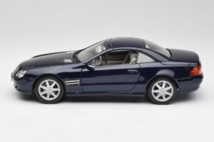 Mercedes SL 500 R230 Mėlynas Maisto 1:18 B66962126 Metalas - nuotrauka 4 iš 8