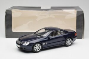 Mercedes SL 500 R230 Mėlynas Maisto 1:18 B66962126 Metalas - nuotrauka 8 iš 8