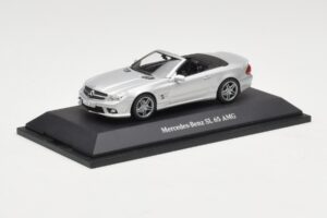 Mercedes SL 65 AMG R230 Sidabras Minichamps 1:43 B66960601 Metalas - nuotrauka 2 iš 4