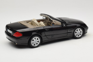 Mercedes SL R129 Juodas Minichamps 1:18 B66962171 Metalas - nuotrauka 4 iš 11