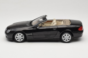 Mercedes SL R129 Juodas Minichamps 1:18 B66962171 Metalas - nuotrauka 5 iš 11