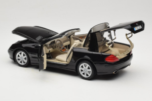 Mercedes SL R129 Juodas Minichamps 1:18 B66962171 Metalas - nuotrauka 7 iš 11