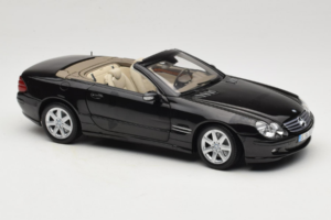 Mercedes SL R129 Juodas Minichamps 1:18 B66962171 Metalas - nuotrauka 8 iš 11