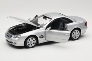 Mercedes SL R129 Sidabrinis Minichamps 1:18 B66962133 Metalas - nuotrauka 3 iš 10