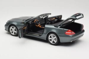 Mercedes SL R230 Amiant Green Minichamps 1:18 B66962389 Metalas - nuotrauka 5 iš 8