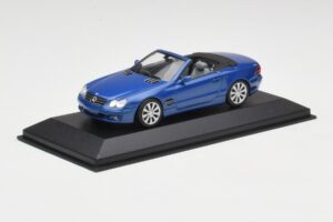 Mercedes SL R230 Tanzanite Mėlynas Minichamps 1:43 B66962250 Metalas - nuotrauka 2 iš 4