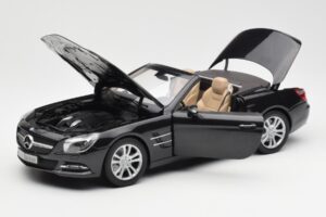 Mercedes SL R231 Magnetite Juodas Metalinis Norev 1:18 B66960107 Metalas - nuotrauka 2 iš 9