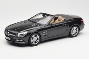 Mercedes SL R231 Magnetite Juodas Metalinis Norev 1:18 B66960107 Metalas