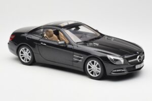 Mercedes SL R231 Magnetite Juodas Metalinis Norev 1:18 B66960107 Metalas - nuotrauka 7 iš 9