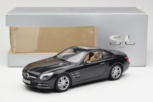 Mercedes SL R231 Magnetite Juodas Metalinis Norev 1:18 B66960107 Metalas - nuotrauka 9 iš 9