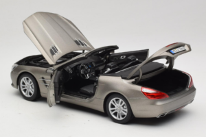 Mercedes SL500 R231 Dark Grey Matt Norev 1:18 183590 Metalas - nuotrauka 6 iš 9