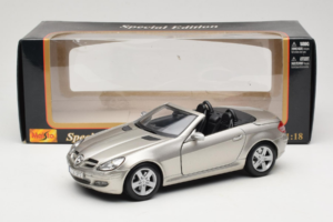 Mercedes SLK R171 Šviesus Bronzinis Metalinis Maisto 1:18 31674-R1 Metalas - nuotrauka 8 iš 8