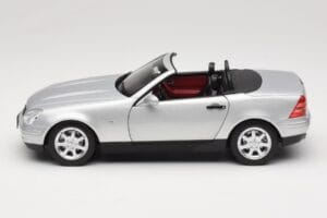 Mercedes SLK R170 Brilliant Silver Norev 1:18 183020 Metalas - nuotrauka 4 iš 9