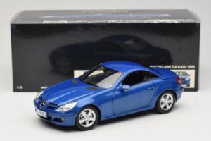 Mercedes SLK R171 Blue Metallic Minichamps 1:18 100033131 Metalas - nuotrauka 11 iš 11