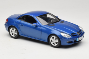 Mercedes SLK R171 Blue Metallic Minichamps 1:18 100033131 Metalas - nuotrauka 9 iš 11