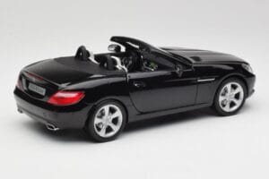 Mercedes SLK R172 Magnetite Juodas Minichamps 1:18 B66960514 Metalas - nuotrauka 3 iš 8
