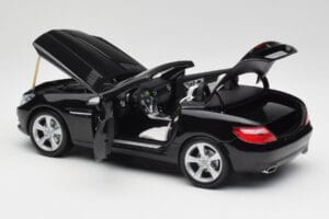 Mercedes SLK R172 Magnetite Juodas Minichamps 1:18 B66960514 Metalas - nuotrauka 5 iš 8