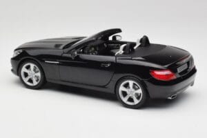 Mercedes SLK R172 Magnetite Juodas Minichamps 1:18 B66960514 Metalas - nuotrauka 7 iš 8