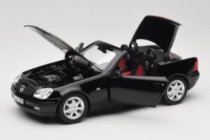 Mercedes SLK200 R170 Juodas Norev 1:18 B66040714 Metalas - nuotrauka 2 iš 9