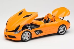 Mercedes SLR McLaren C199 Stirling Moss AMG Solarbeam Metallic Minichamps 1:18 100038400 Metalas - nuotrauka 2 iš 8