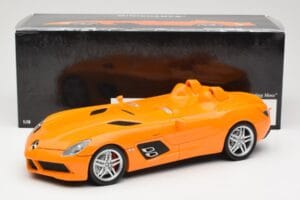 Mercedes SLR McLaren C199 Stirling Moss AMG Solarbeam Metallic Minichamps 1:18 100038400 Metalas - nuotrauka 8 iš 8