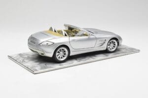 Mercedes SLR Vision Roadster Liquid Sidabrinis Maisto 1:18 B66963208 Metalas - nuotrauka 3 iš 8