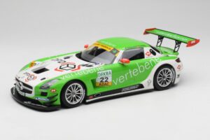 Mercedes AMG SLS C197 GT3 MS Racing #22 V. Sigacev / C. Stoll ADAC GT Masters 2011 Minichamps 1:18 151113102 Metalas