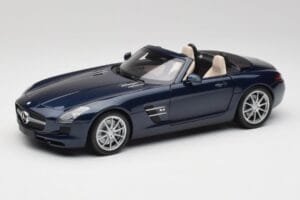 Mercedes SLS AMG R197 Roadster South Seas Mėlynas Minichamps 1:18 100039031 Metalas