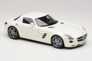 Mercedes SLS AMG Designo Mystic White Museum Edition Minichamps 1:18 B66055551 Metalas - nuotrauka 6 iš 8