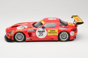 Mercedes SLS AMG GT3 #35 T. Heyer / T. Jager 24 Hours of Spa 2011 Minichamps 1:18 B66960196 Metalas - nuotrauka 3 iš 6
